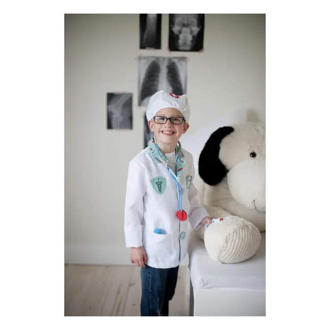 Arzt-Kostüm mit Accessoires 