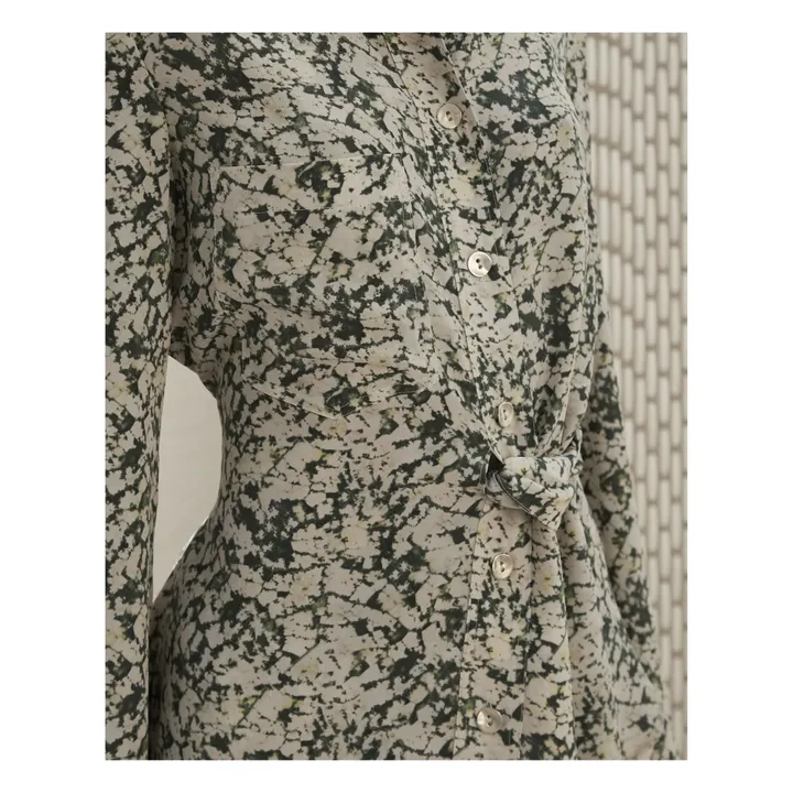 Hemd Mara aus Seide | Grün- Produktbild Nr. 2