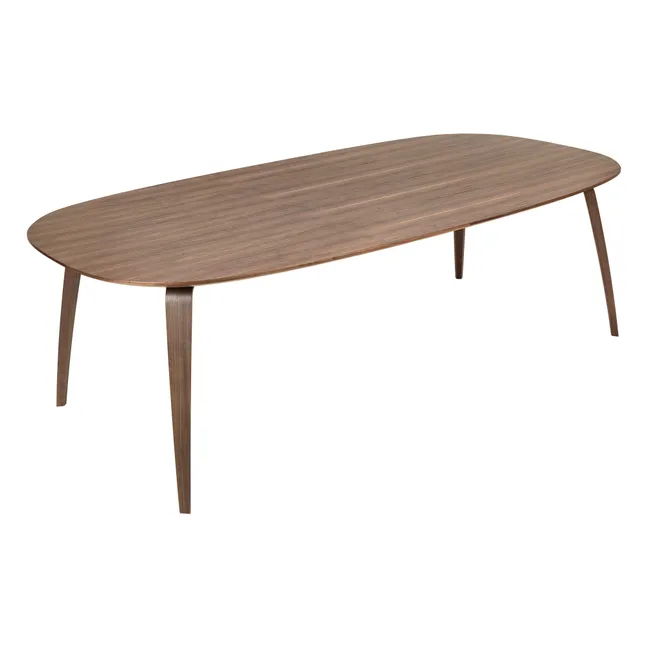 Table elliptique 230x120 cm, Komplot Design, 2013 | Noyer