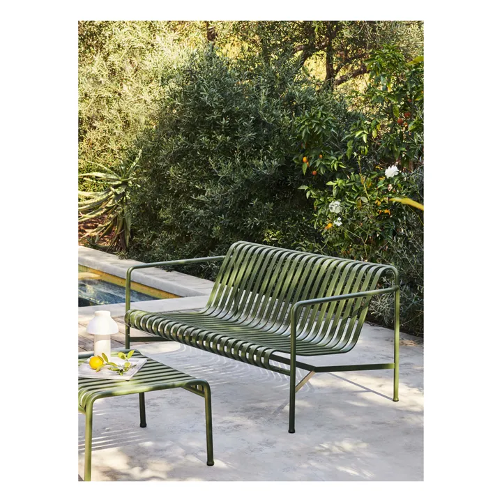 Tavolino R&E Bouroullec - 65x60cm | Verde oliva- Immagine del prodotto n°4