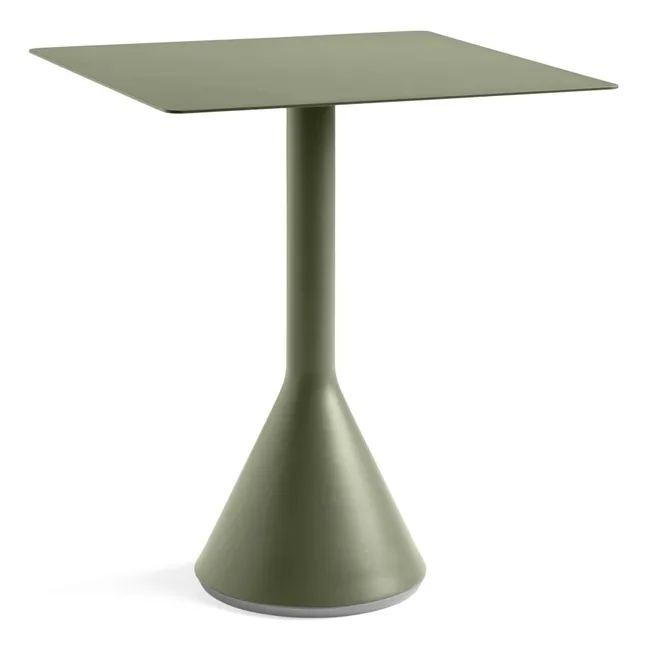 Tavolo conico R&E Bouroullec - 65x65cm  | Verde oliva