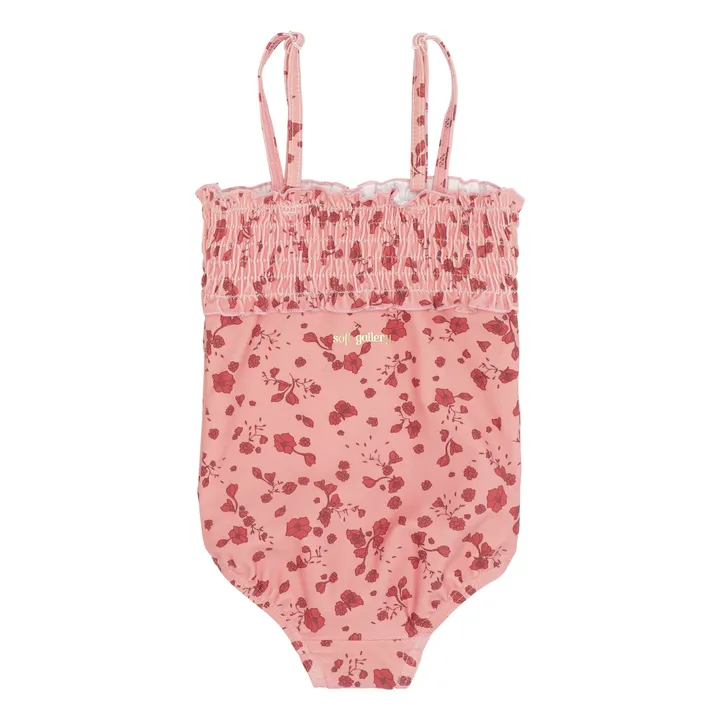 Baby Gracia Swimsuit in Organic Cotton | Candy pink- Product image n°1