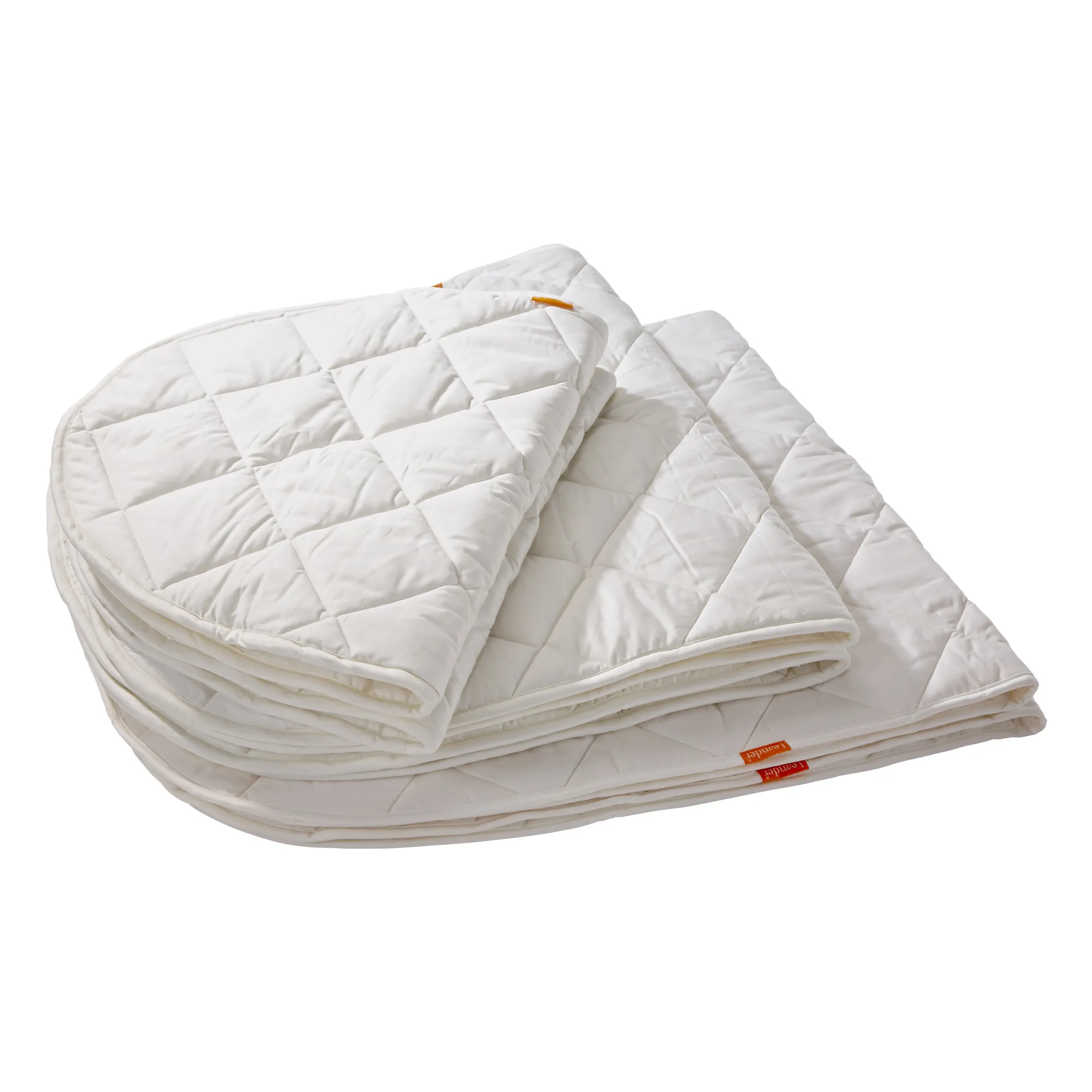 Surmatelas berceau suspendu en coton bio | Blanc- Image produit n°0