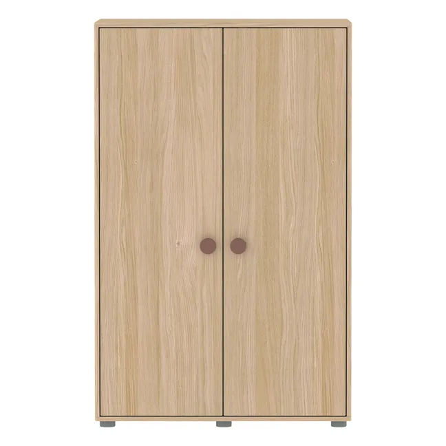 Armoire basse 2 portes Popsicle | Rose