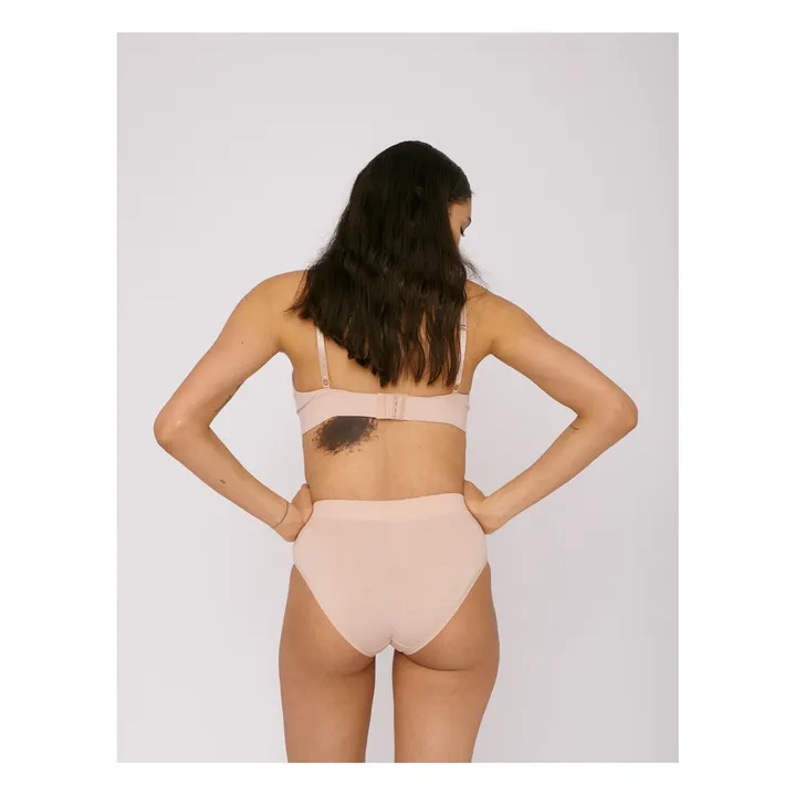 Culottes in cotone bio - 2 pz.  | Nude Beige- Immagine del prodotto n°4