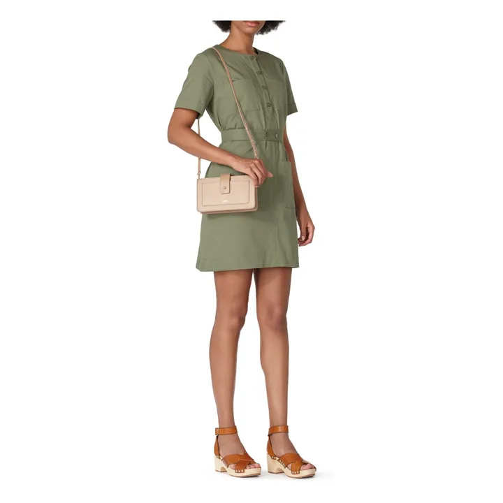 Vestido Seraphie | Verde Kaki- Imagen del producto n°2