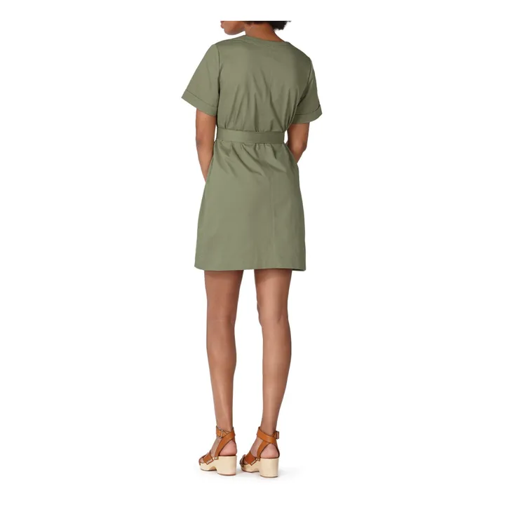 Vestido Seraphie | Verde Kaki- Imagen del producto n°3