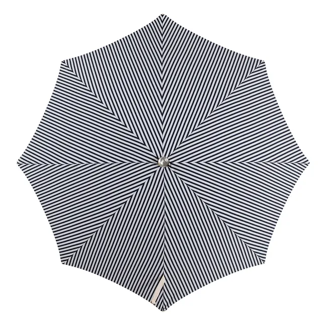 Premium Fringe Beach Umbrella | Navy blue