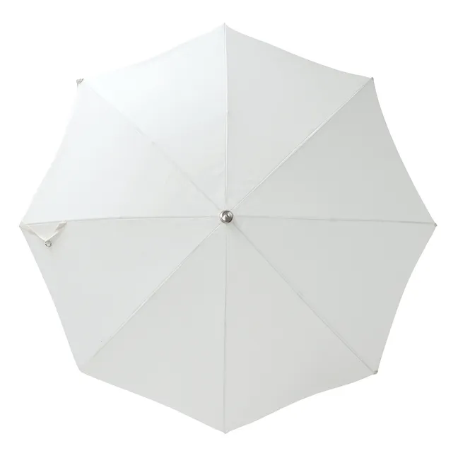 Parasol frangé Premium | Blanc