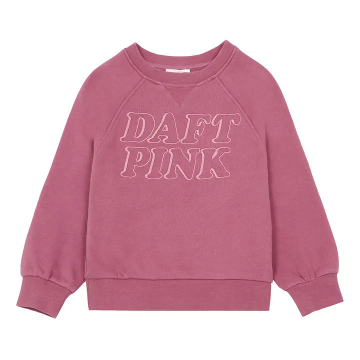 Sweatshirt Bio-Baumwolle Daft Pink | Bonbonfarben- Produktbild Nr. 0
