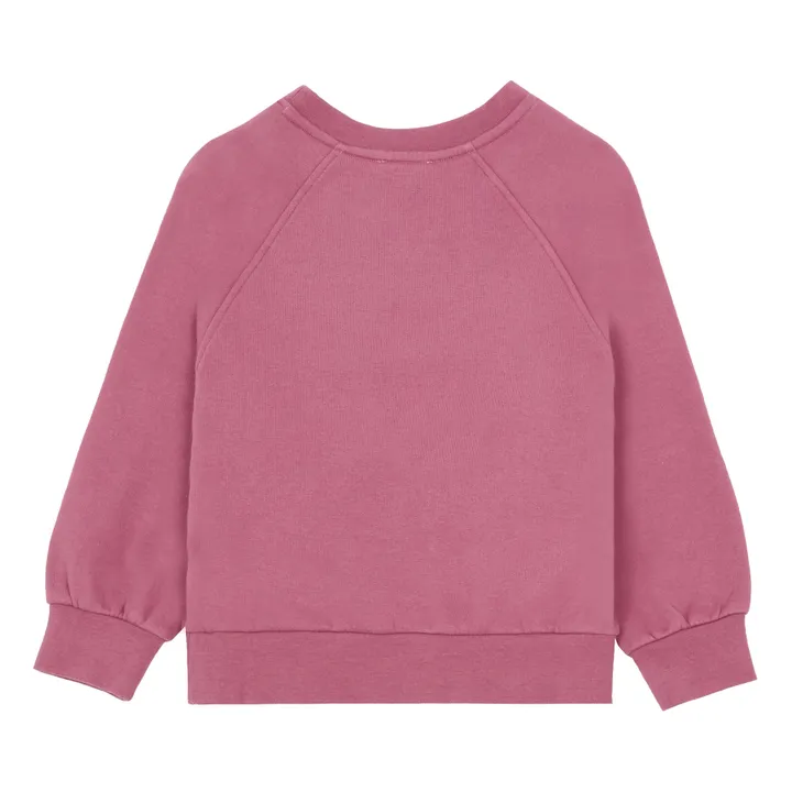Sweatshirt Bio-Baumwolle Daft Pink | Bonbonfarben- Produktbild Nr. 2
