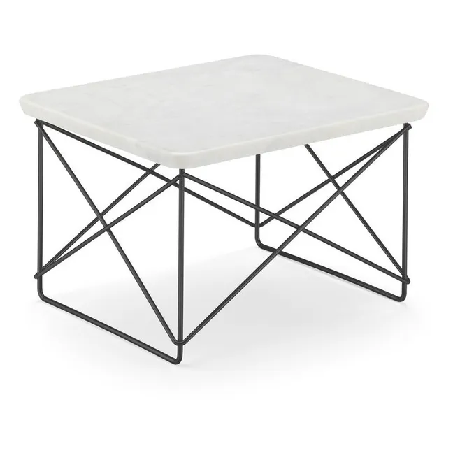 Epoxy Occasional Table LTR by Charles & Ray Eames | Marble White