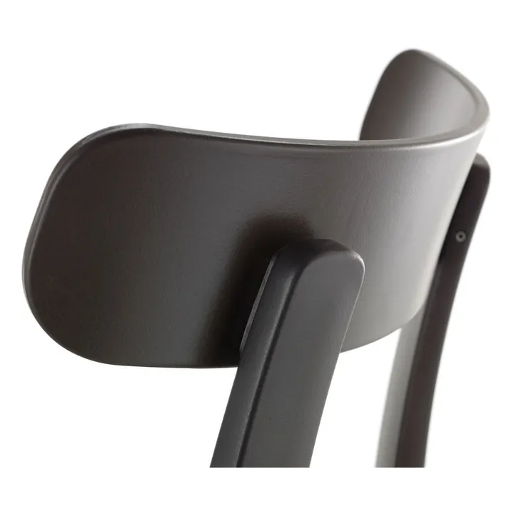 Chaise All plastic - Jasper Morrisson | Gris graphite- Image produit n°4