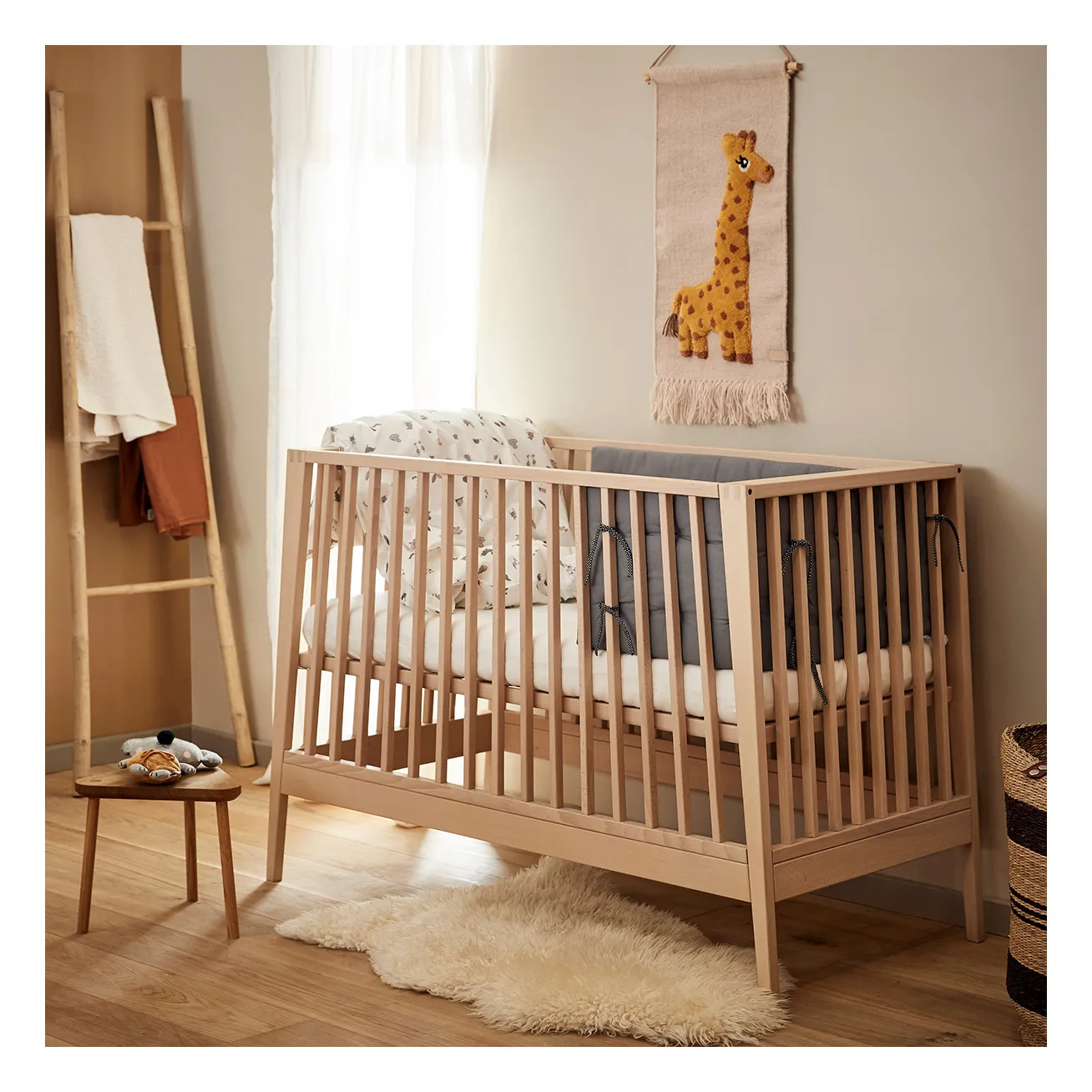 Leander - Tour de lit Linea et Luna en coton bio (Leander) - Image 2