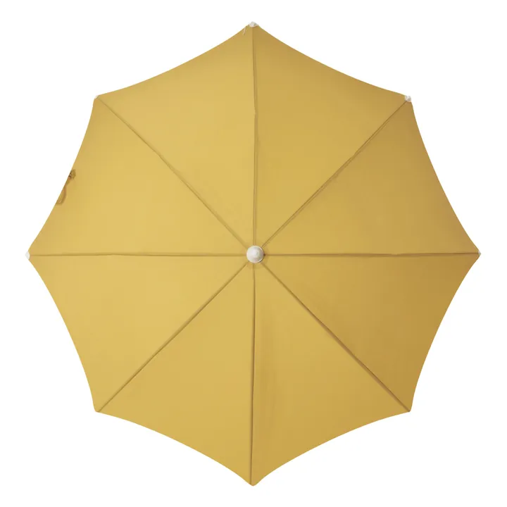 Holiday Sonnenschirm mit Fransen | Gelb- Produktbild Nr. 2