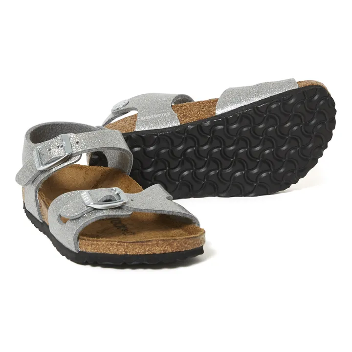 Rio Glitter Sandals | Silver- Product image n°2