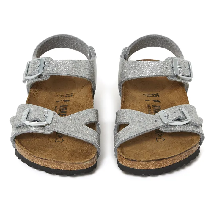 Rio Glitter Sandals | Silver- Product image n°3