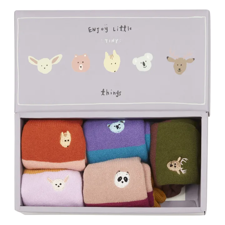 5 pares de calcetines My Tiny Heroes | Multicolor- Imagen del producto n°0