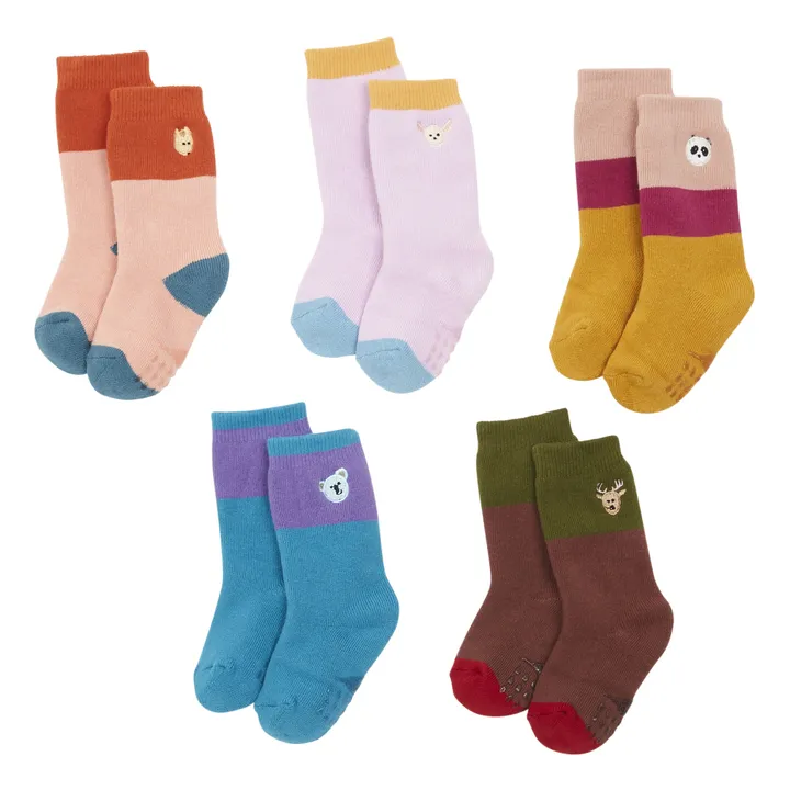 5 pares de calcetines My Tiny Heroes | Multicolor- Imagen del producto n°1