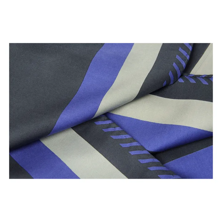 Halstuch aus Seide N438 | Blau- Produktbild Nr. 1