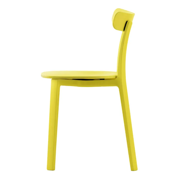 Chaise Morrisson All plastic | Bouton d'or- Image produit n°3