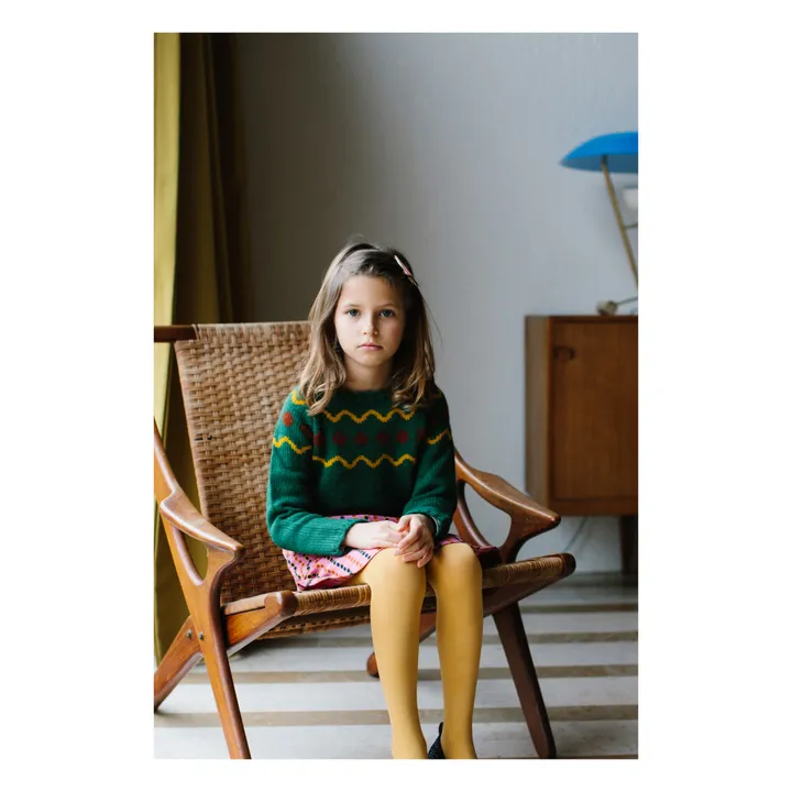 Falda de terciopelo Annabelle | Rosa- Imagen del producto n°2