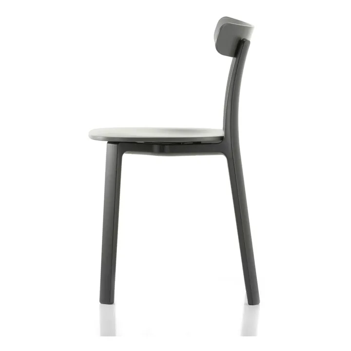 Chaise All plastic - Jasper Morrisson | Gris graphite- Image produit n°2