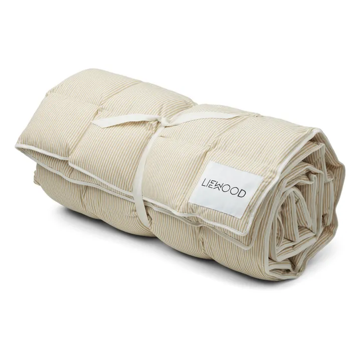 Jalle Duvet in Organic Cotton | Pale yellow- Product image n°0