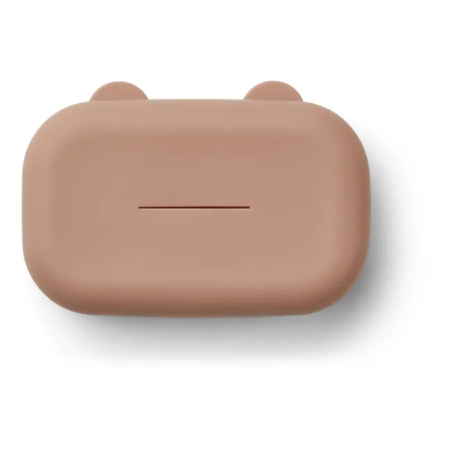 Boîte à mouchoirs Emi en silicone | Dark rose