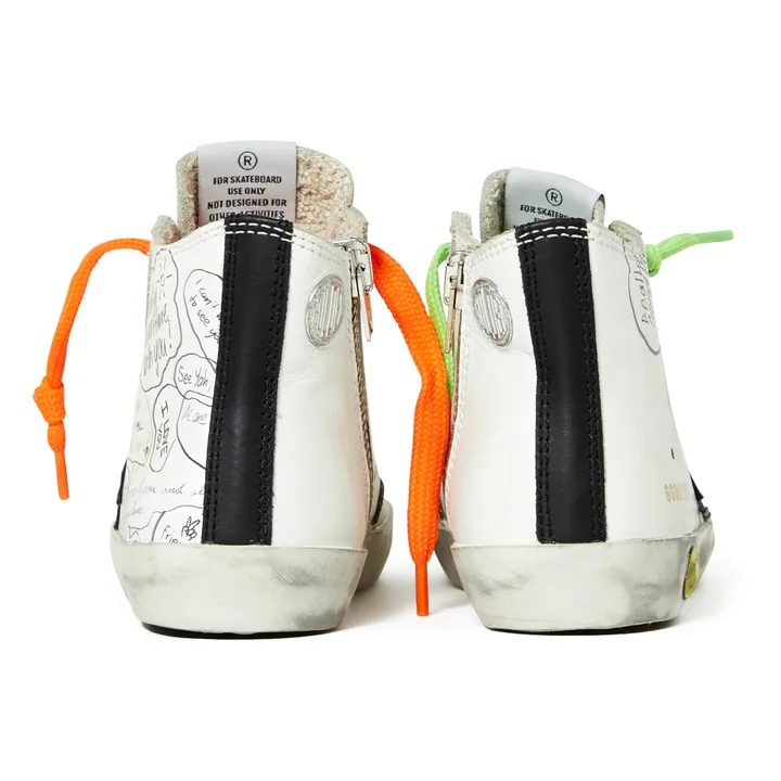 Zapatillas Francy de cuero | Blanco- Imagen del producto n°4