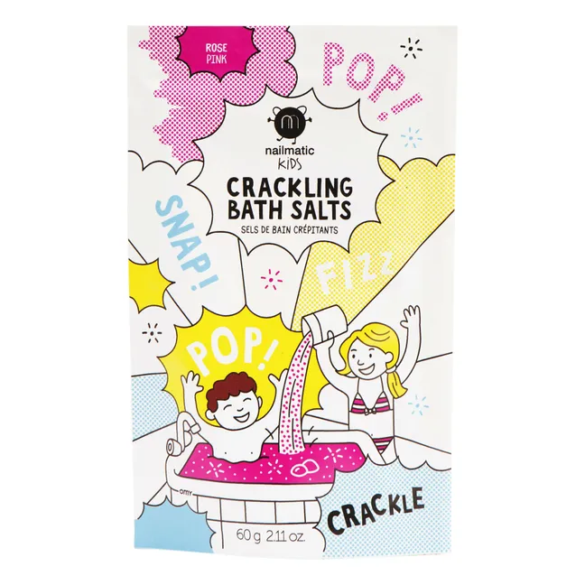 Knister-Badesalz - 60 g | Rosa