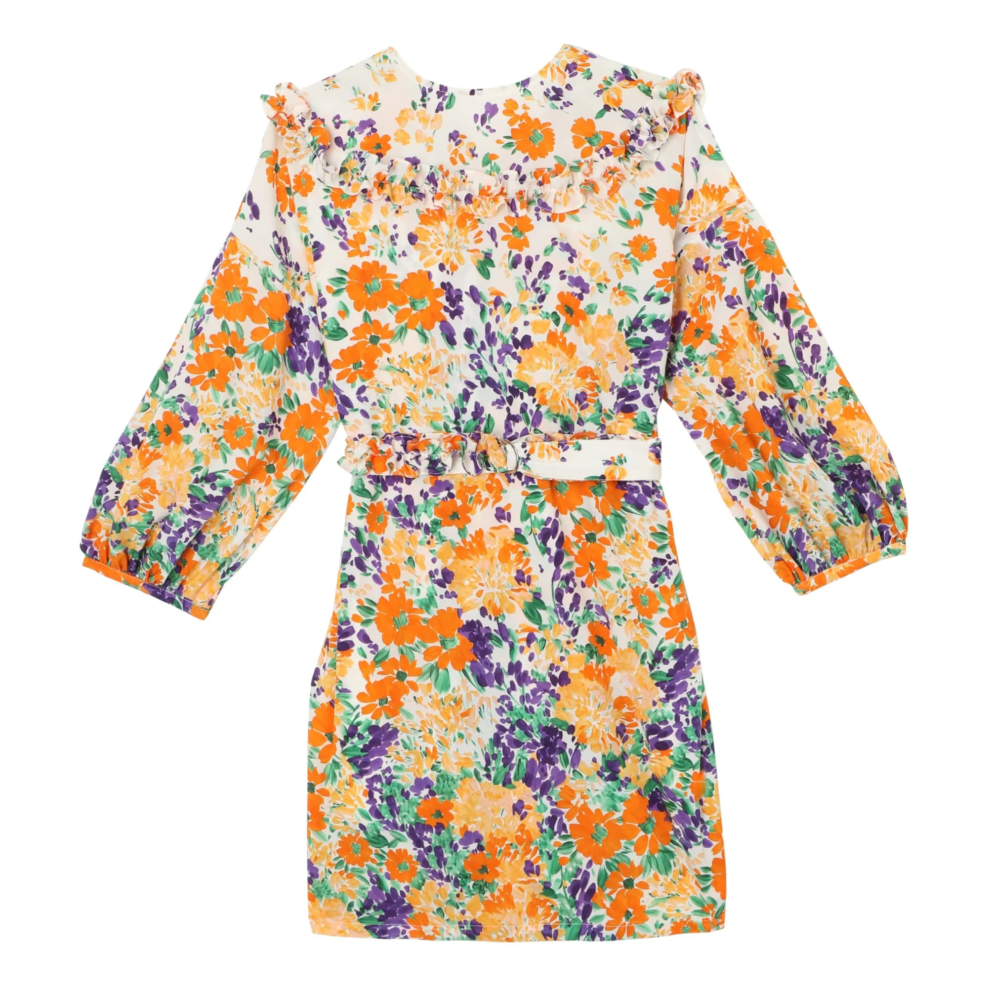 Roseanna Ecru Dylan Wave Dress