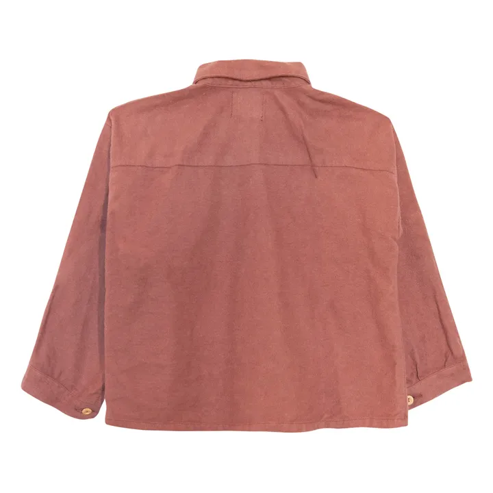 Camisa de franela Solidago | Óxido- Imagen del producto n°3