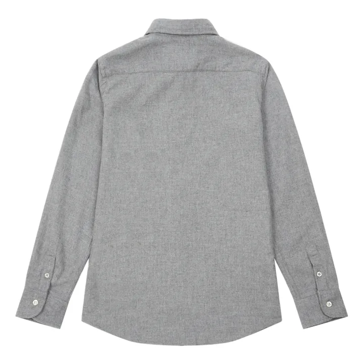 Camisa Paul de franela | Gris- Imagen del producto n°2