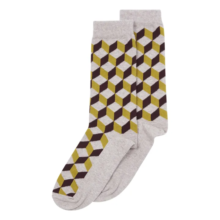 Socken Marius | Senffarben- Produktbild Nr. 0