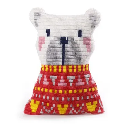 Bear Needlepoint Cushion Kit- Product image n°0