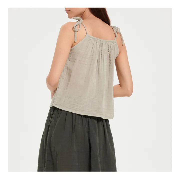 Mia Top  - Woman Collection  | Light grey- Product image n°4