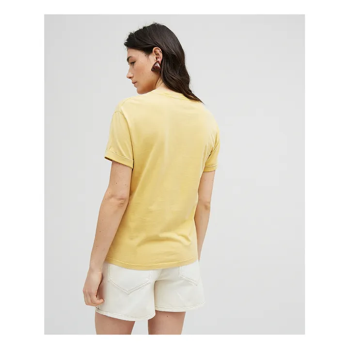 T-Shirt Flo | Gelb- Produktbild Nr. 3