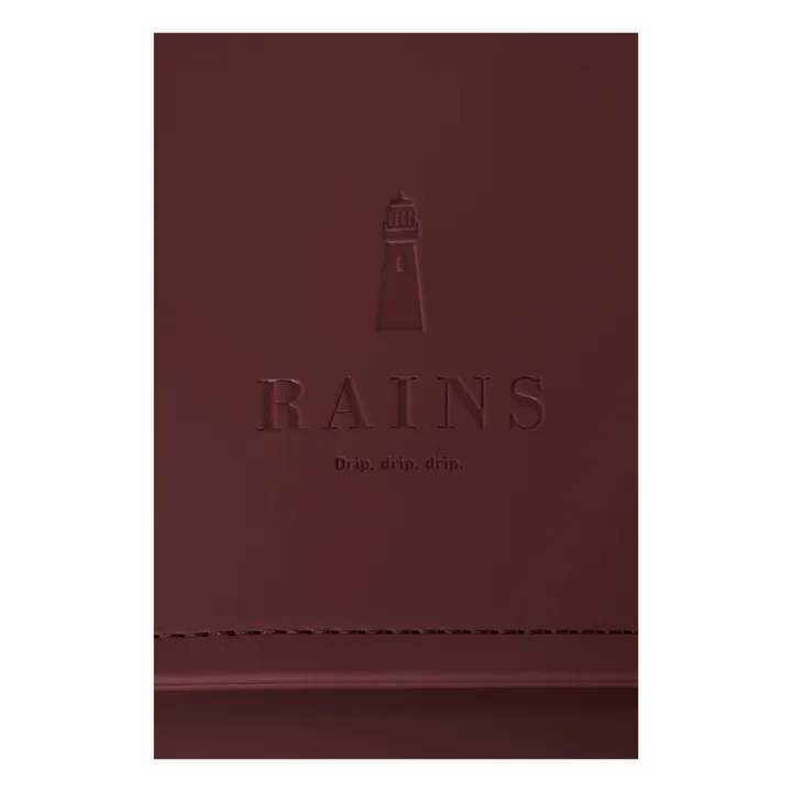 Rains - MSN Mini Waterproof Backpack - Burgundy | Smallable