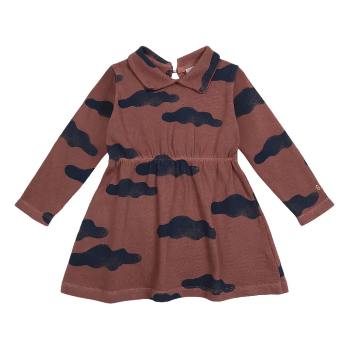 Vestito Clouds Jersey in cotone bio | Caramello- Immagine del prodotto n°0