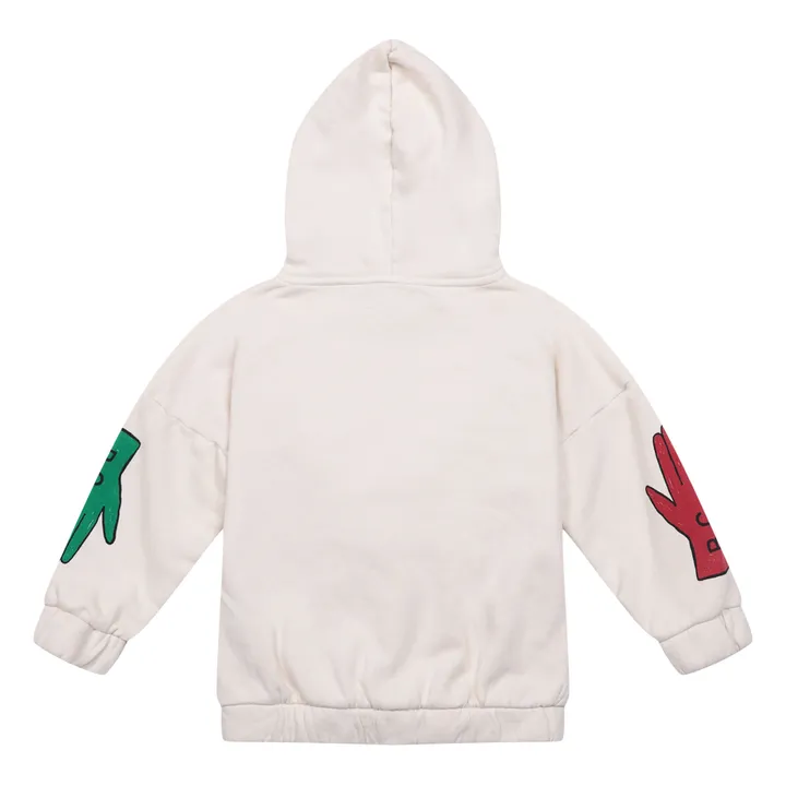 Sweatshirt aus Bio-Baumwolle | Weiß- Produktbild Nr. 1
