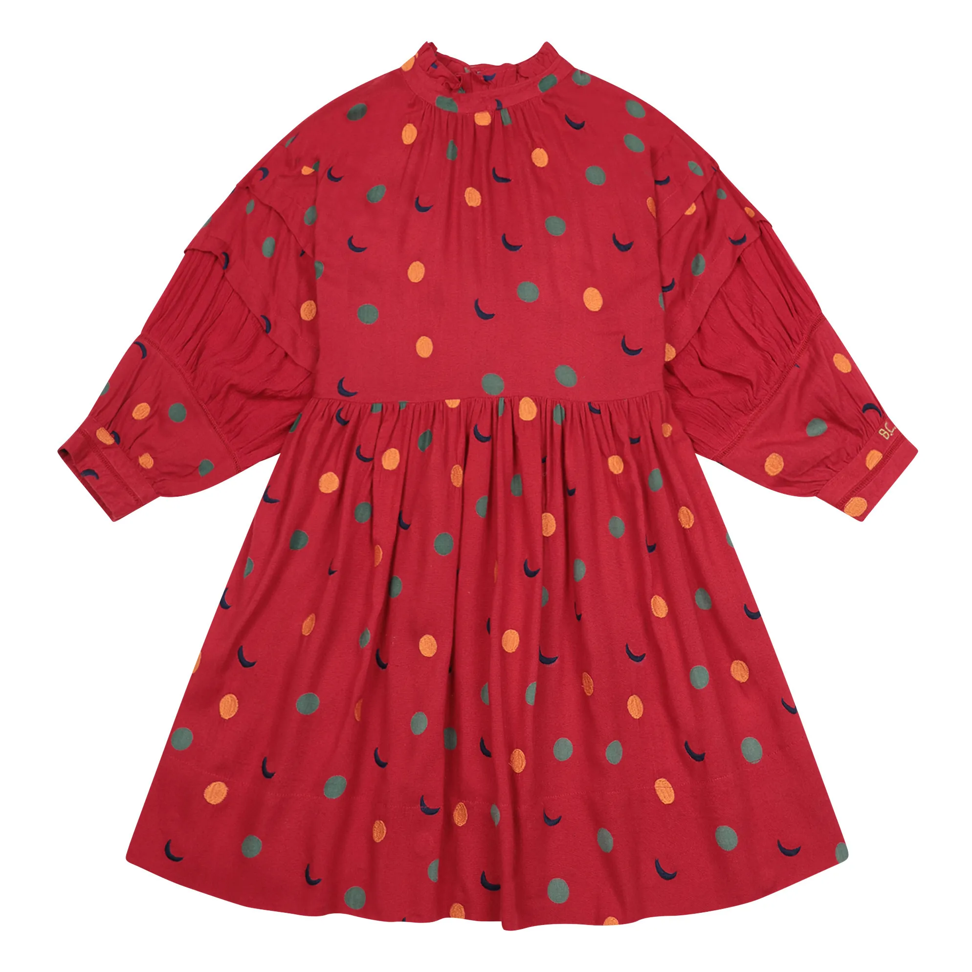 asos edition embroidered dress Moon River Boat Neck Bodice Embroidered Mini Dress main image 1