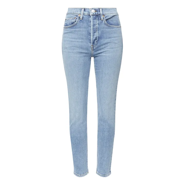 Jeans Slim High Rise Ankle Crop | Chilled indigo- Immagine del prodotto n°1