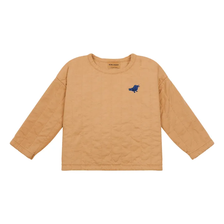 Sweatshirt aus Bio-Baumwolle | Gelb- Produktbild Nr. 0