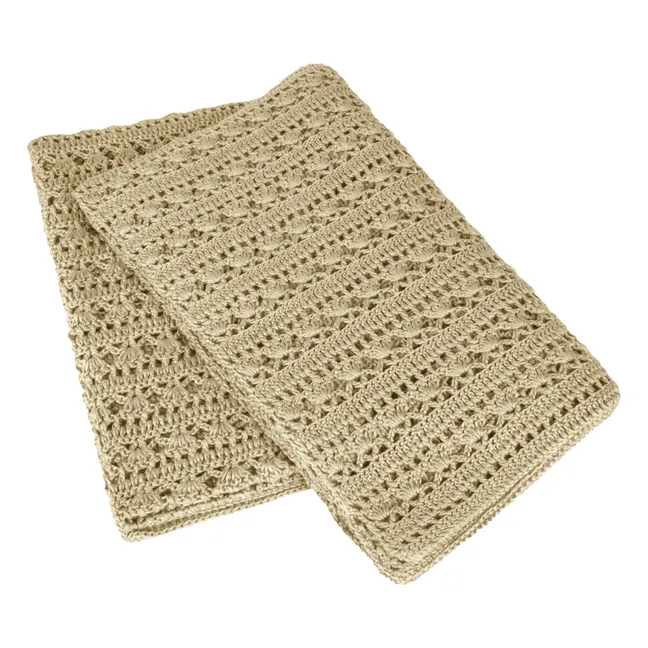 Tara Crochet Blanket | Mellow Yellow S048