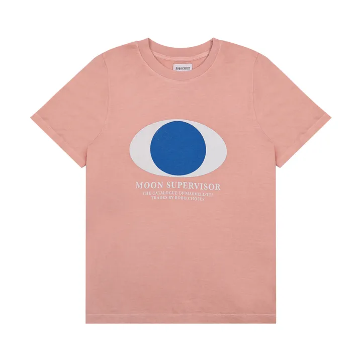 Camiseta Supervisor de algodón orgánico - Colección Mujer  | Rosa- Imagen del producto n°0