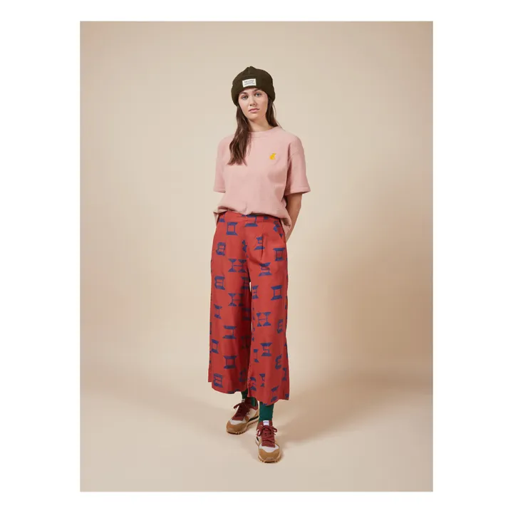 Pantalon large Bobo All Over - Collection Femme  | Rouge- Image produit n°1