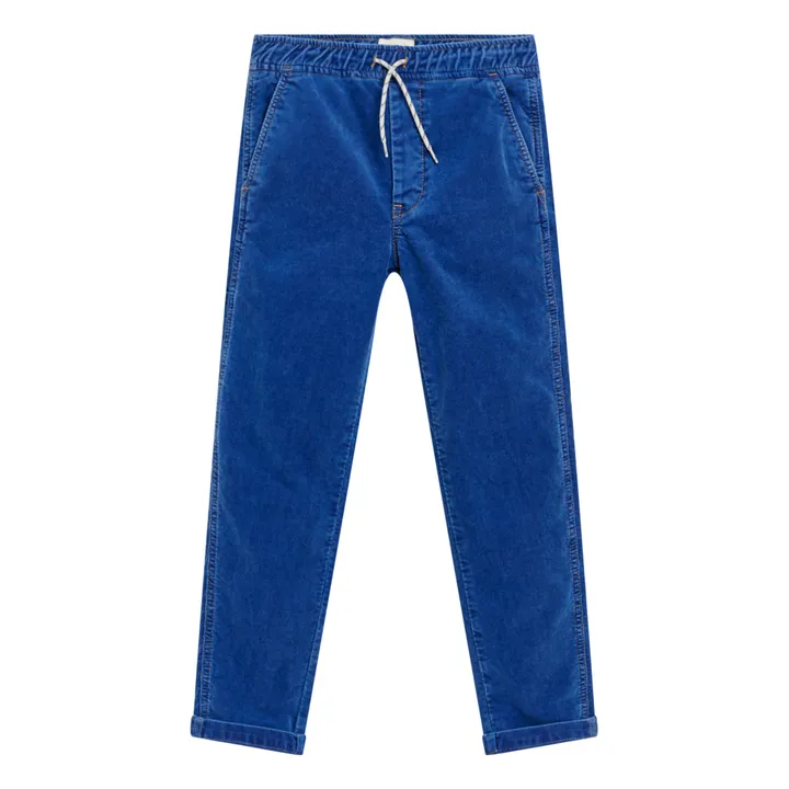 Painter Jeans With Adjustable Belt | Blue- Product image n°0