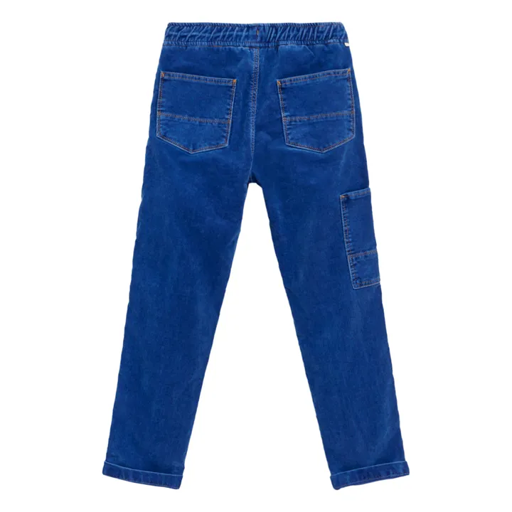 Painter Jeans With Adjustable Belt | Blue- Product image n°2