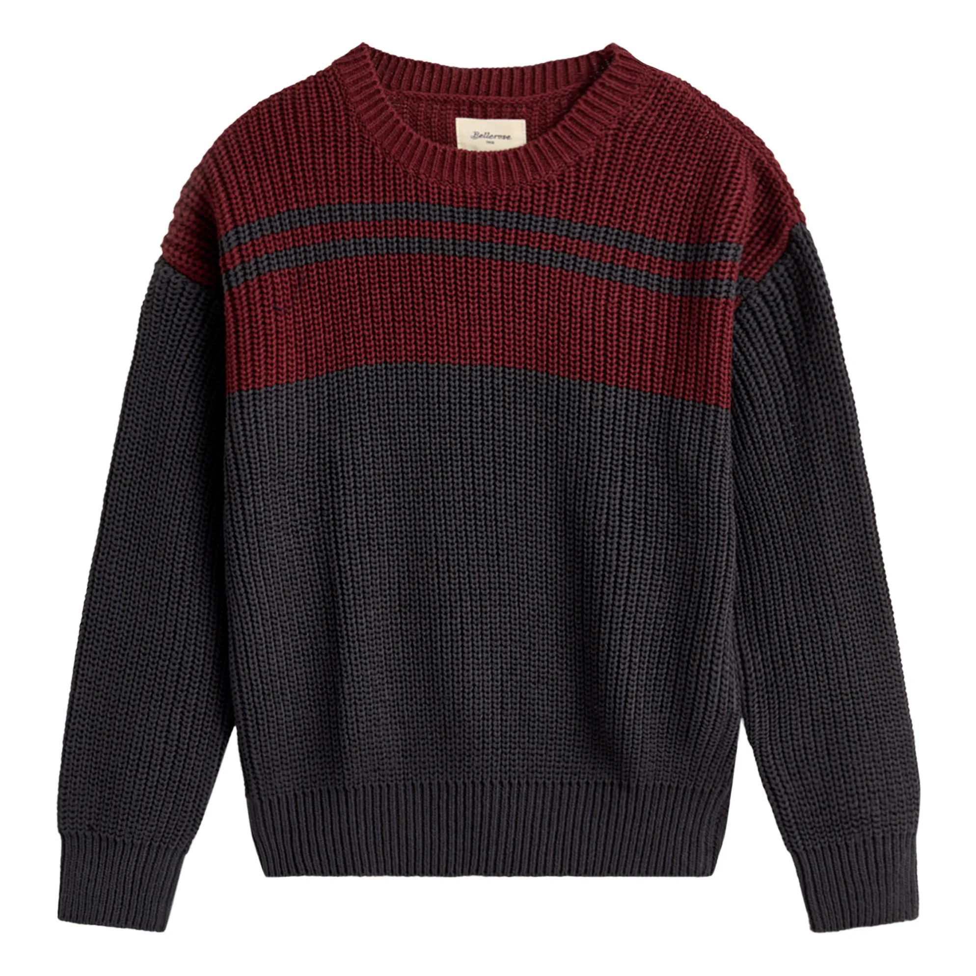 Bellerose Dark Grey Dyss Coton Sweater